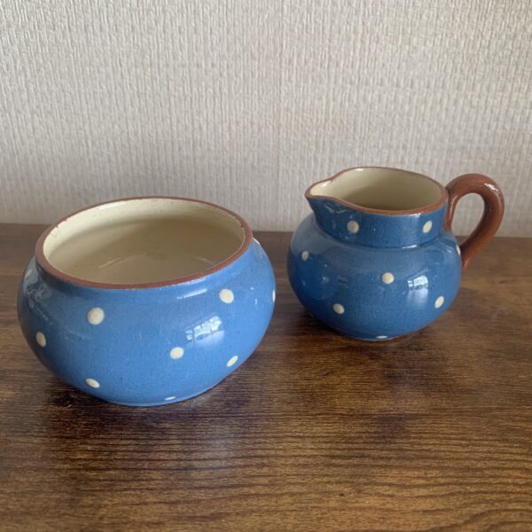 Spotty Jug and Bowl