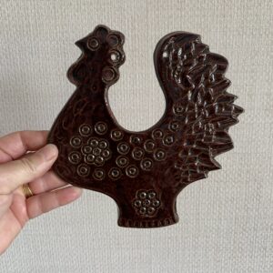 Pottery Chicken Wall Hanging