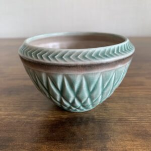 Small Green Burslem Pot