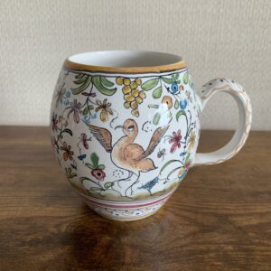 Portuguese Pottery Hand Painted Cup