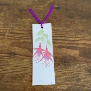 Hand Made Book Mark - Fuchsia