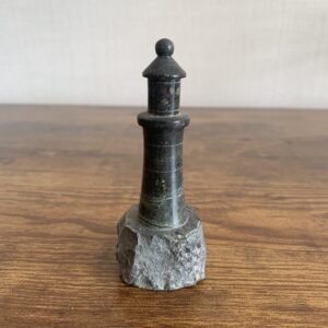 Cornish Serpentine Polished Stone Lighthouse