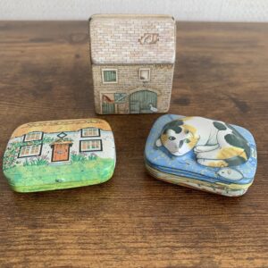 Vintage Miniature Tins, Hunkydory Designs & Dodo Designs