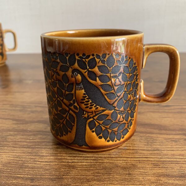 Hornsea John Clappison Mug Partridge In A Pear Tree - Image 2