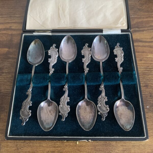 Antique Set Of Teaspoons