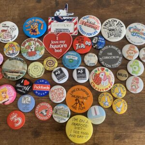 Collection Of Vintage Badges