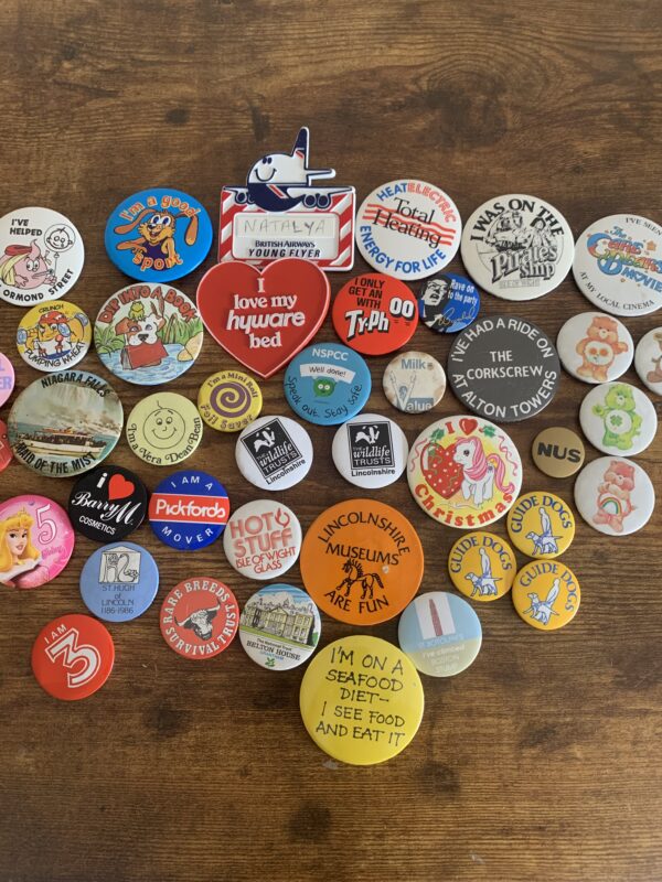 Collection Of Vintage Badges