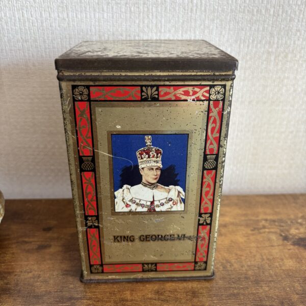 Royal Commemorative Tin King GeorgeVI Coronation 1937