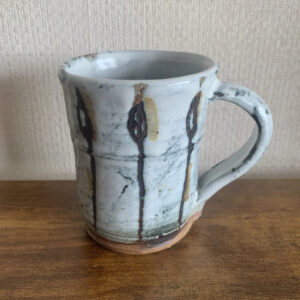 Studio Pottery Mug Marked Bjork Haraldsdottir Hand Crafted
