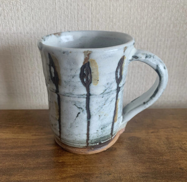 Studio Pottery Mug Marked Bjork Haraldsdottir Hand Crafted