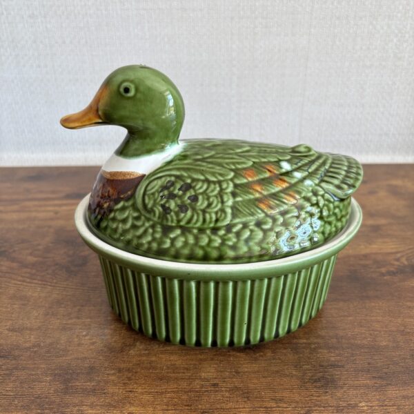 Vintage Green Duck Terrine