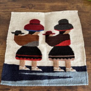 Hand Woven Peruvian Mat or Wall Hanging