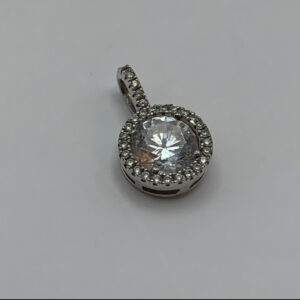 Small Silver Pendant - Desire