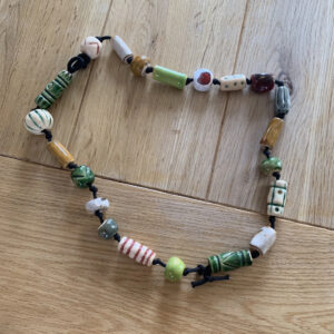 Vintage Studio Pottery Beads Individual Glazed Beads For Jewellery & Crafts