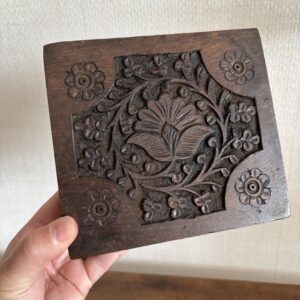 Wooden Carved Box Hand Crafted