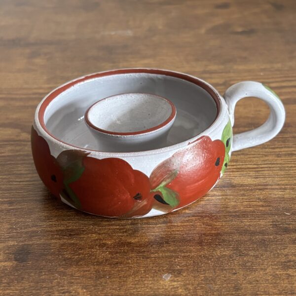 Pennine Pottery Chamberstick / Candlestick