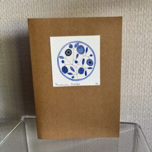 Hand Made Blank Card Stockholm - Melitta