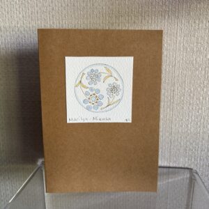 Hand Made Blank Card Marilyn - Mikasa