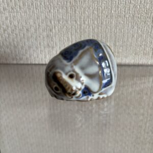 Small Stoneware Elephant