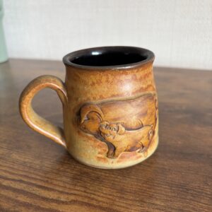 Stoneware Pig Mug