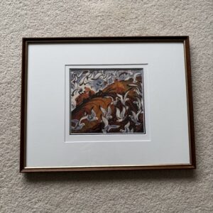 Wings - Sybil Andrews Framed Print