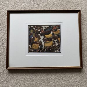 Market Day - Sybil Andrews Framed Print