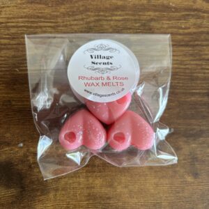 3 Wax Melts Rhubarb and Rose