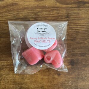 3 Wax Melts Peony & Blush Suede