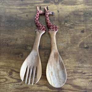 Giraffe Salad Servers