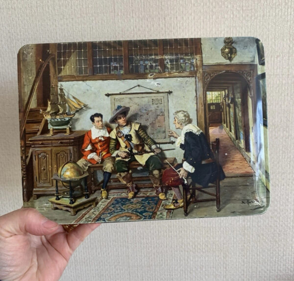 Vintage Tin Co-Operative Wholesale Society Ltd "Travellers Tales" A Schroder