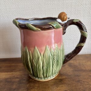 Leaf Jug With Snail