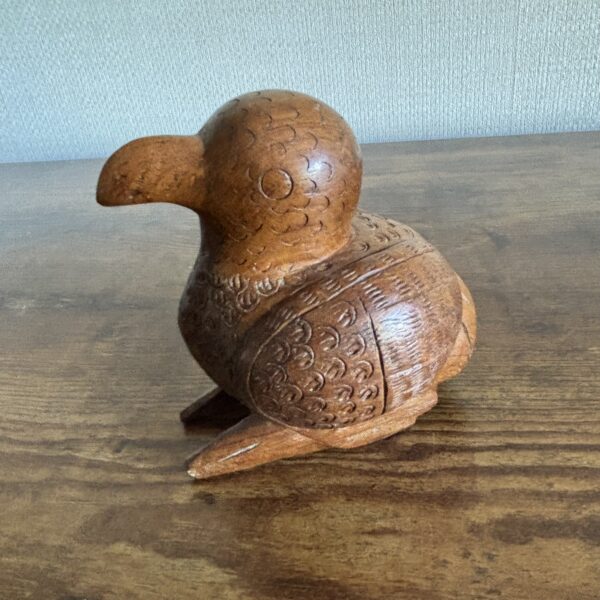Hand Carved Wooden Kiwi