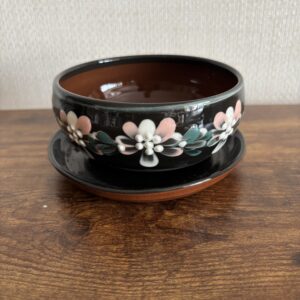 Shallow Plant Pot And Saucer