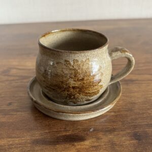 Studio Pottery Cup and Saucer