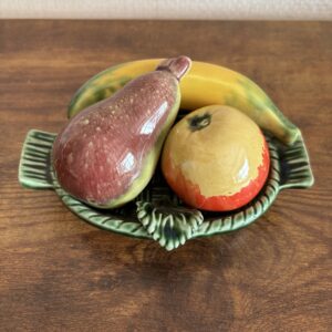 Small Majolica Fruit Bowl