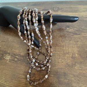 Very Long Beaded Necklace