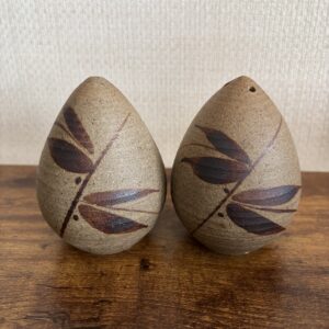 Studio Pottery Salt & Pepper Pots