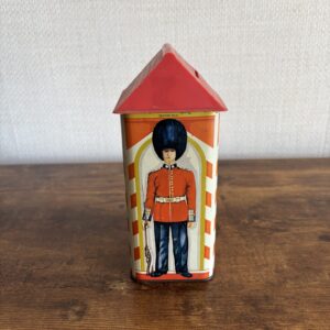 Vintage Huntley & Palmers Sentry Box Tin Money Box 1970's