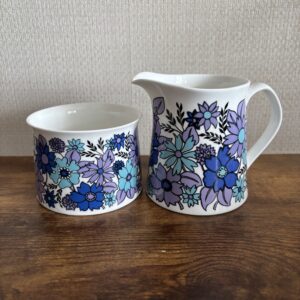 Elizabethan 'Portobello 4' Bone China Milk Jug and Sugar Bowl