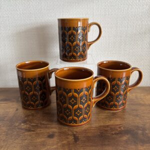 Hornsea Heirloom Set Of 4 Mugs