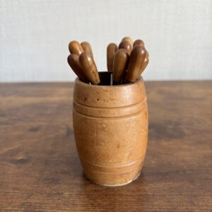 Vintage Barrel Of Cocktail Forks