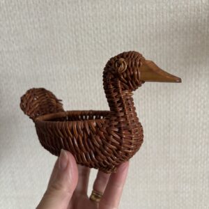 Wicker Duck Basket