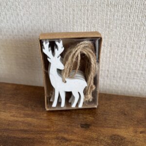 Pack Of White Reindeer