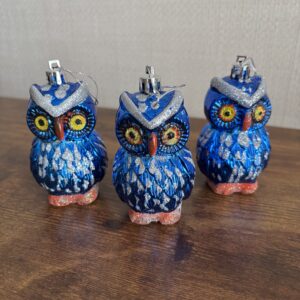 3 Blue Owls
