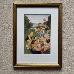 Beryl Cook Framed Print - Sunday Picnic