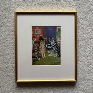 Louis Wain Print - The Cats Tea Party