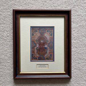 Book Of Kellis Print - Portrait of St John