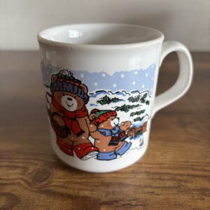 Vintage Paws For Thought Christmas Mug