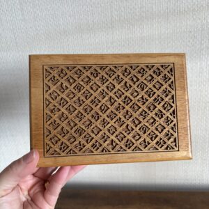 Laser Cut Cigar Box