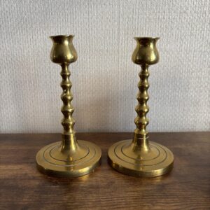 Pair Of Brass Candlesticks